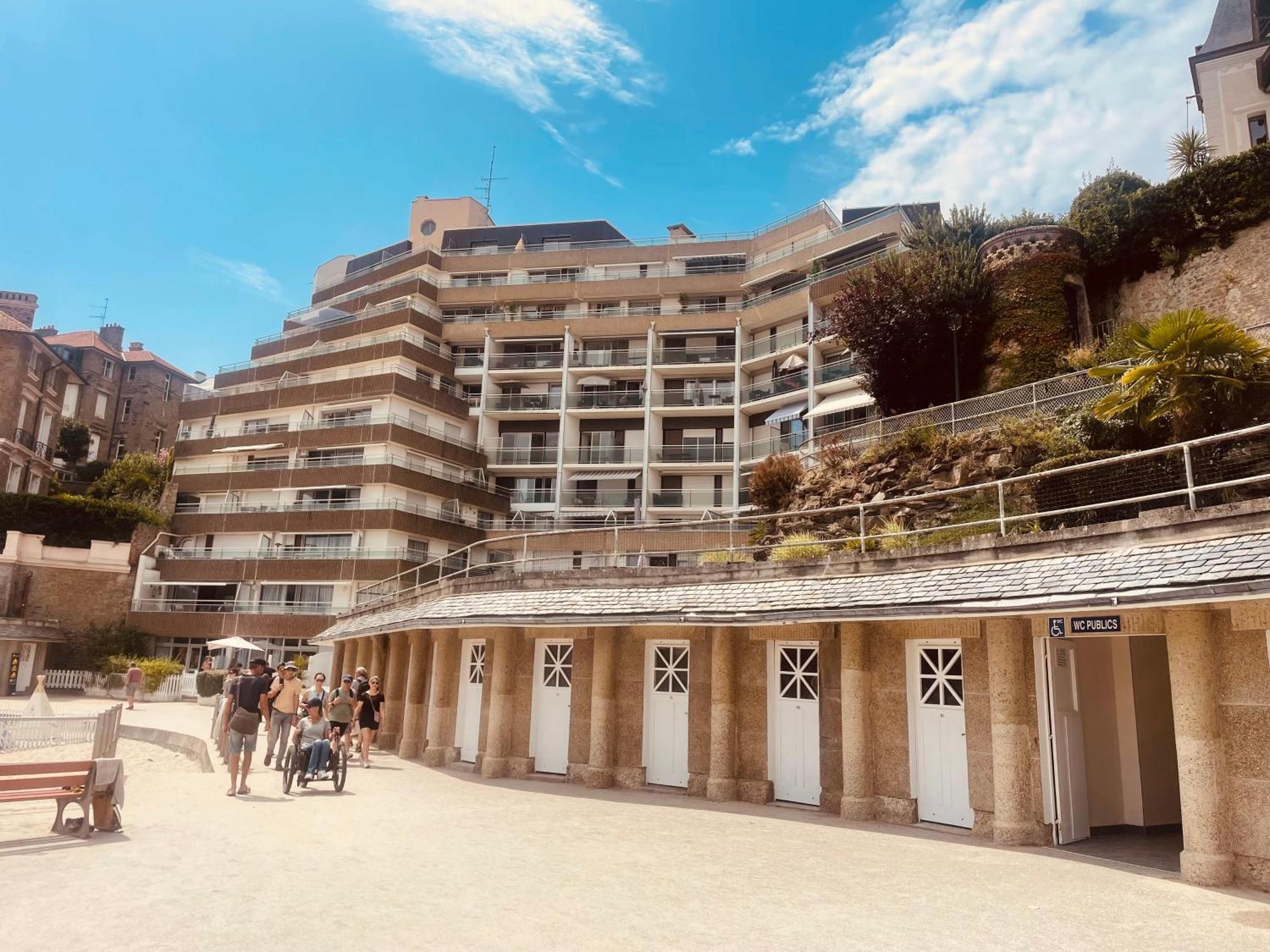 Residence Le Crystal Dinard Plage Kültér fotó