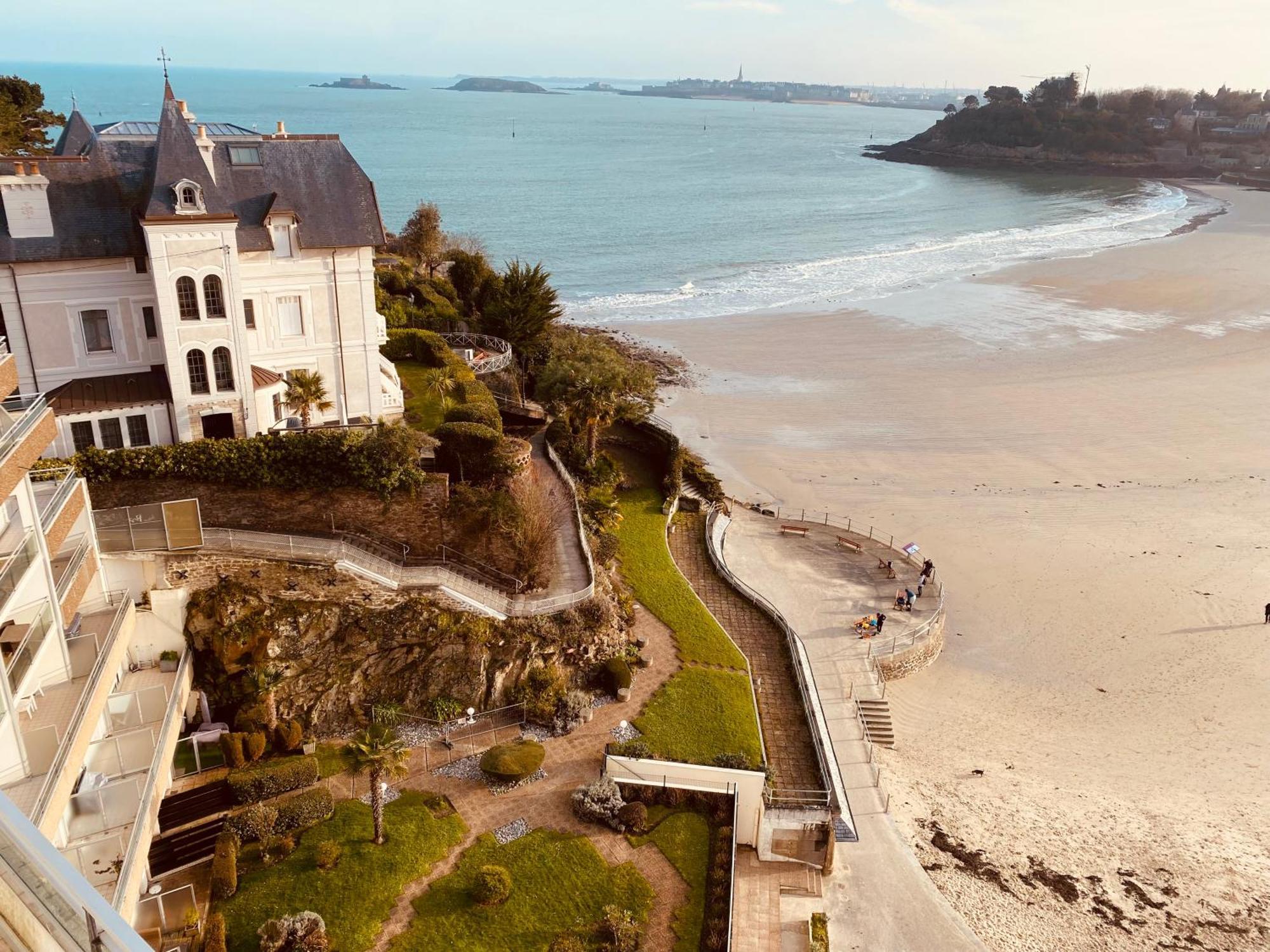 Residence Le Crystal Dinard Plage Kültér fotó
